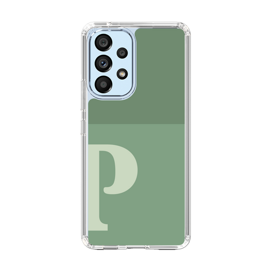 Slim Protection Case［ Original - initial two tone - P green ］
