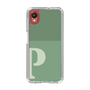 Slim Protection Case［ Original - initial two tone - P green ］