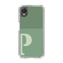 Slim Protection Case［ Original - initial two tone - P green ］