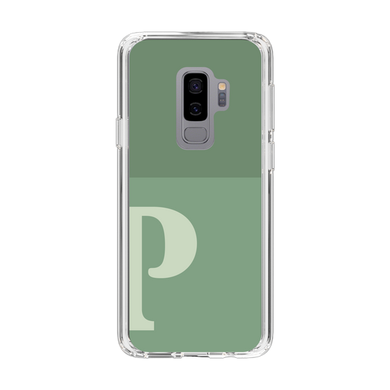 Slim Protection Case［ Original - initial two tone - P green ］