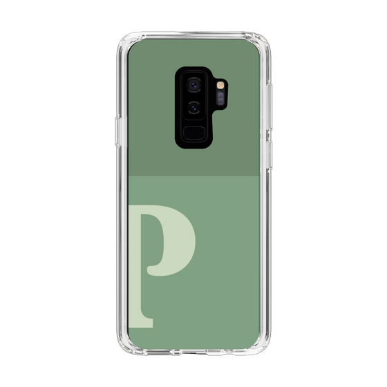 Slim Protection Case［ Original - initial two tone - P green ］