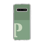 Slim Protection Case［ Original - initial two tone - P green ］