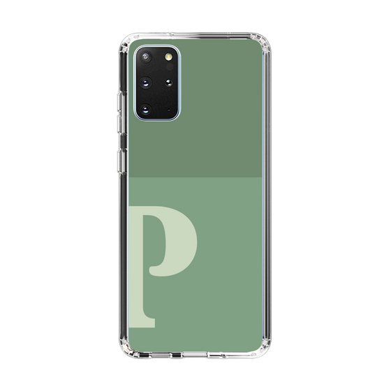 Slim Protection Case［ Original - initial two tone - P green ］