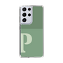 Slim Protection Case［ Original - initial two tone - P green ］