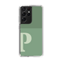 Slim Protection Case［ Original - initial two tone - P green ］