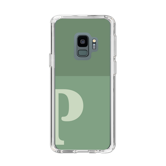 Slim Protection Case［ Original - initial two tone - P green ］