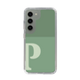 Slim Protection Case［ Original - initial two tone - P green ］