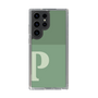Slim Protection Case［ Original - initial two tone - P green ］