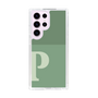 Slim Protection Case［ Original - initial two tone - P green ］