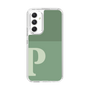 Slim Protection Case［ Original - initial two tone - P green ］