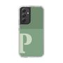 Slim Protection Case［ Original - initial two tone - P green ］