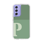 Slim Protection Case［ Original - initial two tone - P green ］