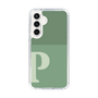 Slim Protection Case［ Original - initial two tone - P green ］