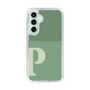 Slim Protection Case［ Original - initial two tone - P green ］