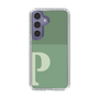 Slim Protection Case［ Original - initial two tone - P green ］