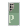 Slim Protection Case［ Original - initial two tone - P green ］