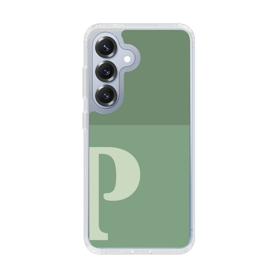 Slim Protection Case［ Original - initial two tone - P green ］