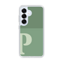 Slim Protection Case［ Original - initial two tone - P green ］