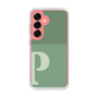 Slim Protection Case［ Original - initial two tone - P green ］