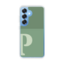 Slim Protection Case［ Original - initial two tone - P green ］