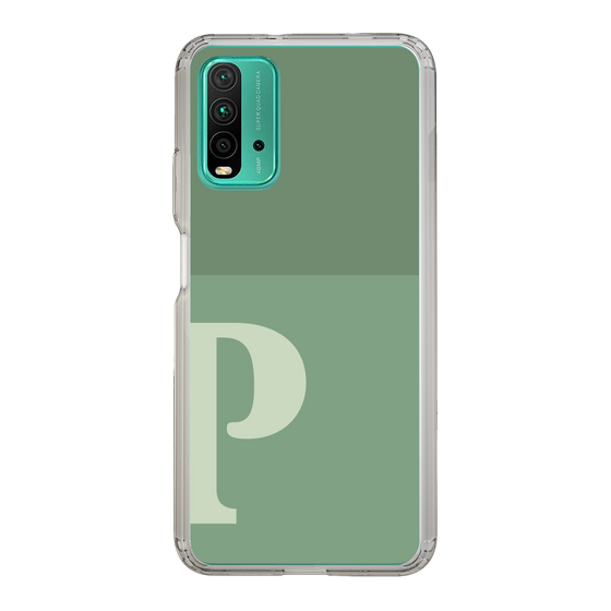 Slim Protection Case［ Original - initial two tone - P green ］