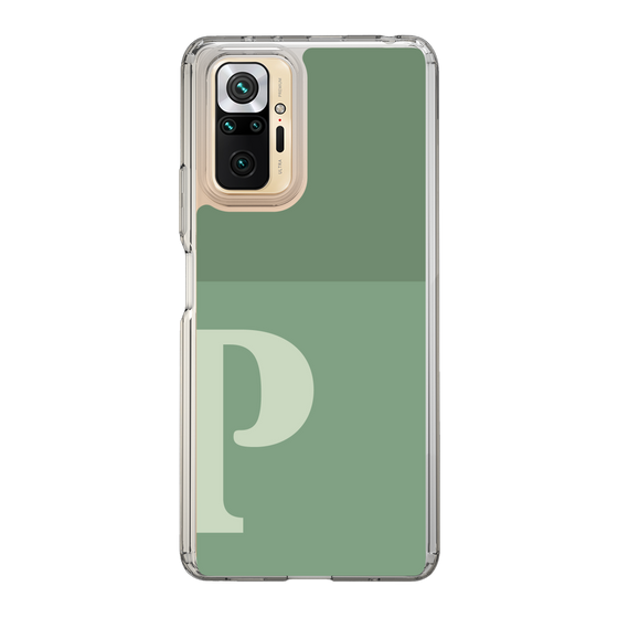 Slim Protection Case［ Original - initial two tone - P green ］