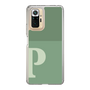 Slim Protection Case［ Original - initial two tone - P green ］