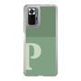 Slim Protection Case［ Original - initial two tone - P green ］
