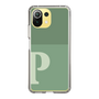 Slim Protection Case［ Original - initial two tone - P green ］