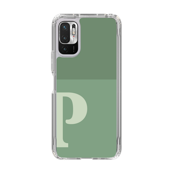 Slim Protection Case［ Original - initial two tone - P green ］