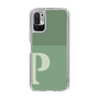 Slim Protection Case［ Original - initial two tone - P green ］