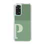 Slim Protection Case［ Original - initial two tone - P green ］
