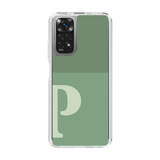 Slim Protection Case［ Original - initial two tone - P green ］