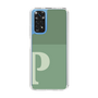 Slim Protection Case［ Original - initial two tone - P green ］