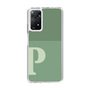 Slim Protection Case［ Original - initial two tone - P green ］