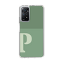 Slim Protection Case［ Original - initial two tone - P green ］