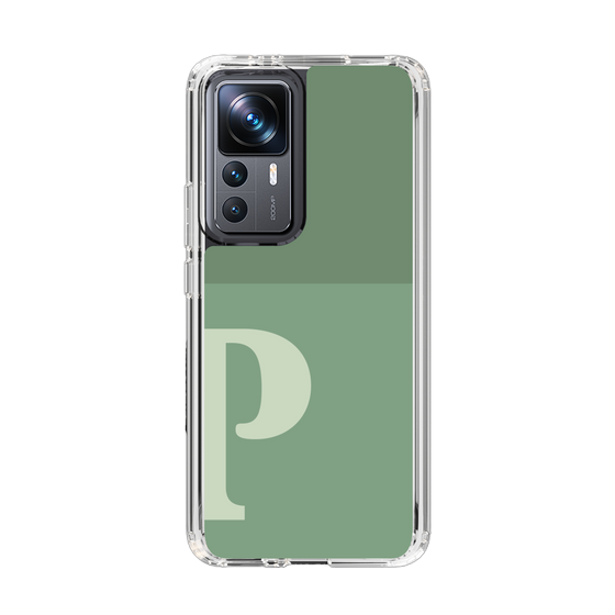 Slim Protection Case［ Original - initial two tone - P green ］