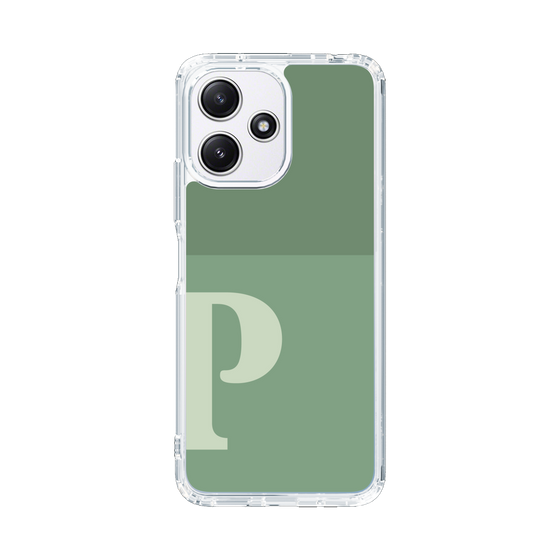 Slim Protection Case［ Original - initial two tone - P green ］