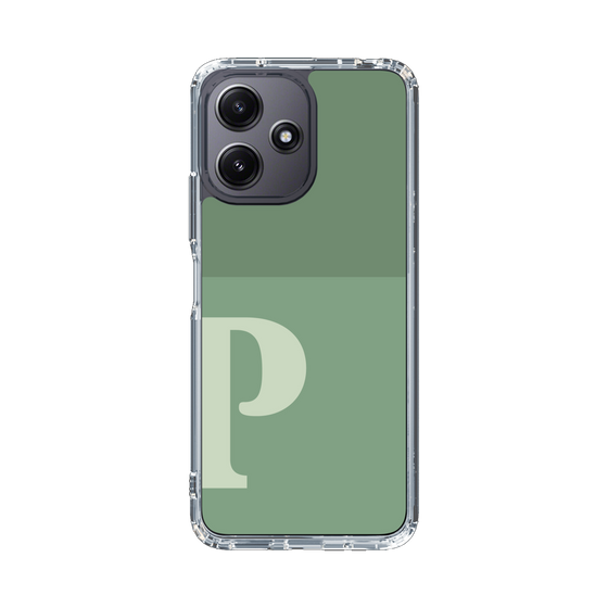 Slim Protection Case［ Original - initial two tone - P green ］