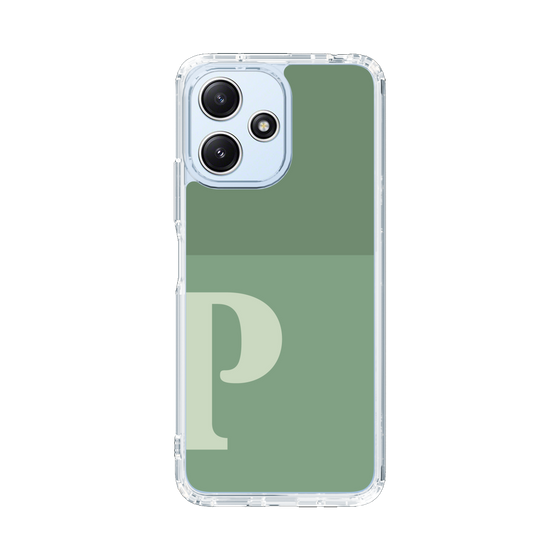 Slim Protection Case［ Original - initial two tone - P green ］