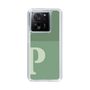 Slim Protection Case［ Original - initial two tone - P green ］