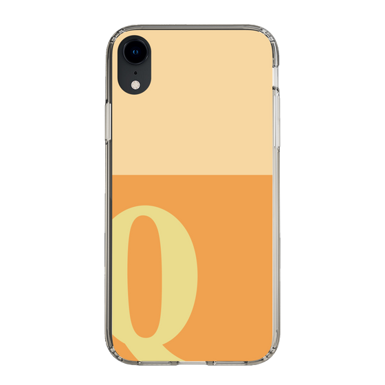 Slim Protection Case［ Original - initial two tone - Q orange ］