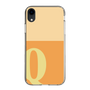 Slim Protection Case［ Original - initial two tone - Q orange ］