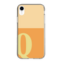 Slim Protection Case［ Original - initial two tone - Q orange ］