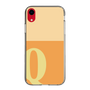 Slim Protection Case［ Original - initial two tone - Q orange ］