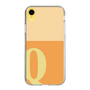 Slim Protection Case［ Original - initial two tone - Q orange ］
