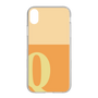 Slim Protection Case［ Original - initial two tone - Q orange ］