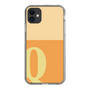 Slim Protection Case［ Original - initial two tone - Q orange ］