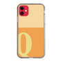 Slim Protection Case［ Original - initial two tone - Q orange ］