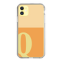 Slim Protection Case［ Original - initial two tone - Q orange ］